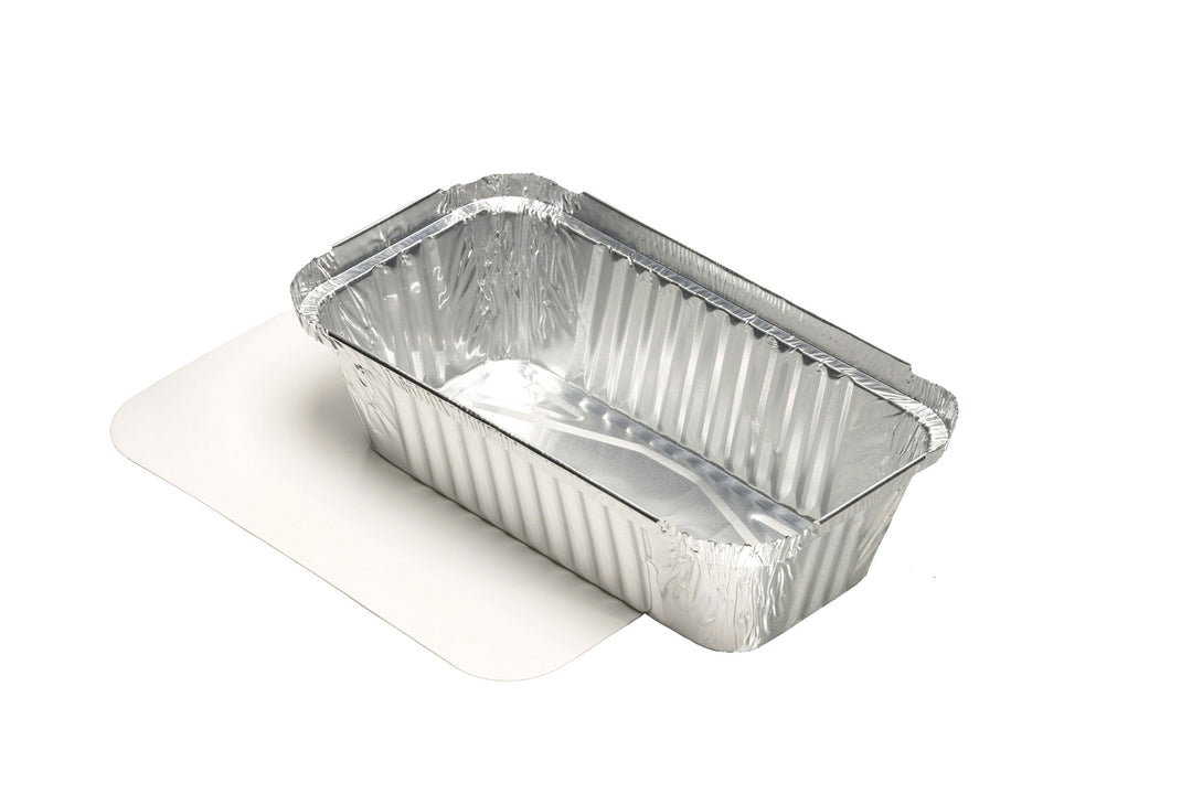 Papstar 14517 Aluschalen, Aluminium, Silber, 20.90 x 11 x 20.60 cm, 20.90 x 11 x 20.60 cm