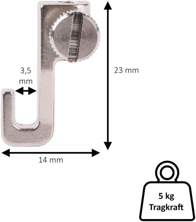 10 Meter (5 x 2m) SOFT-RAIL® Bilderschienen Set BUDGET (M), Weiss beschichtet, versch. Längen und Fa