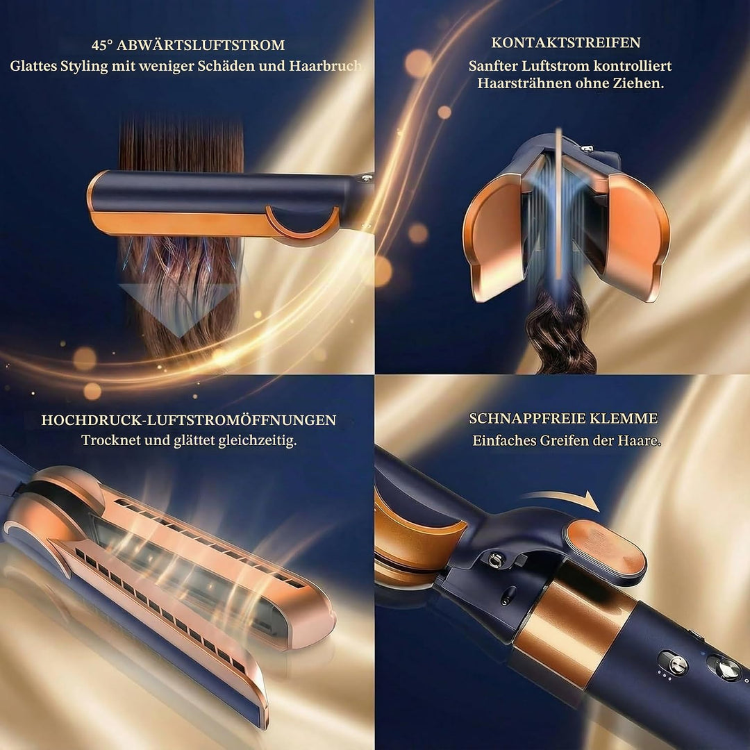 Haarglätteraufsatz Luftstromaufsatz ohne Heizplatten für Airwrap HS01 HS05 HS08 Haarglätteraufsatz f