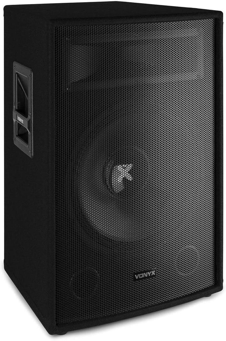Vonyx SL15 PA Lautsprecher Passiv 800 Watt Partybox, 15 Zoll Passiv, Disco, DJ Party Lautsprecher mi