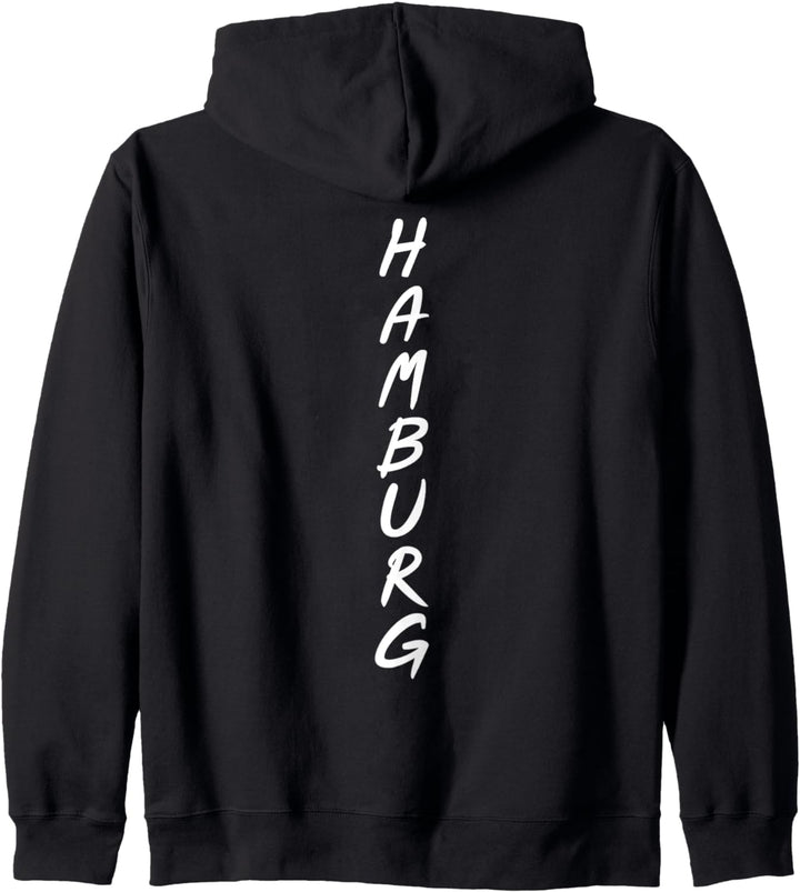 HAMBURG Schriftzug, Touristen und Hamburger lieben Hamburg Kapuzenjacke