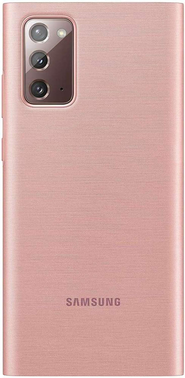 Samsung Note20 LED View Cover, braun Kupfer Note20 LED Cover