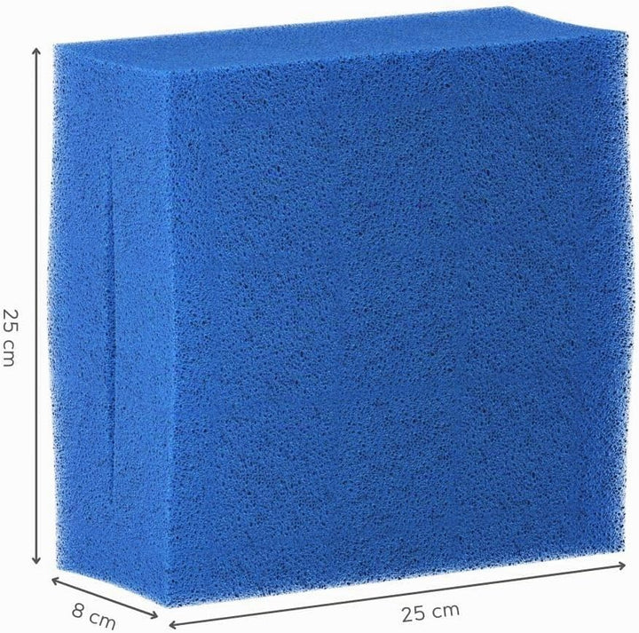 3X Ersatz Filter Schwamm passend für Oase Biotec 5 (2X grob 10ppi + 1x fein 30ppi) | Set 2X Blau 1X