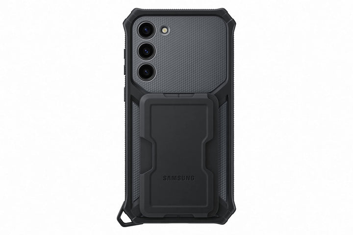 Samsung Rugged Gadget Smartphone Case EF-RS916 für Galaxy S23+, Handy-Hülle, Standfuss, Kratzfest, F