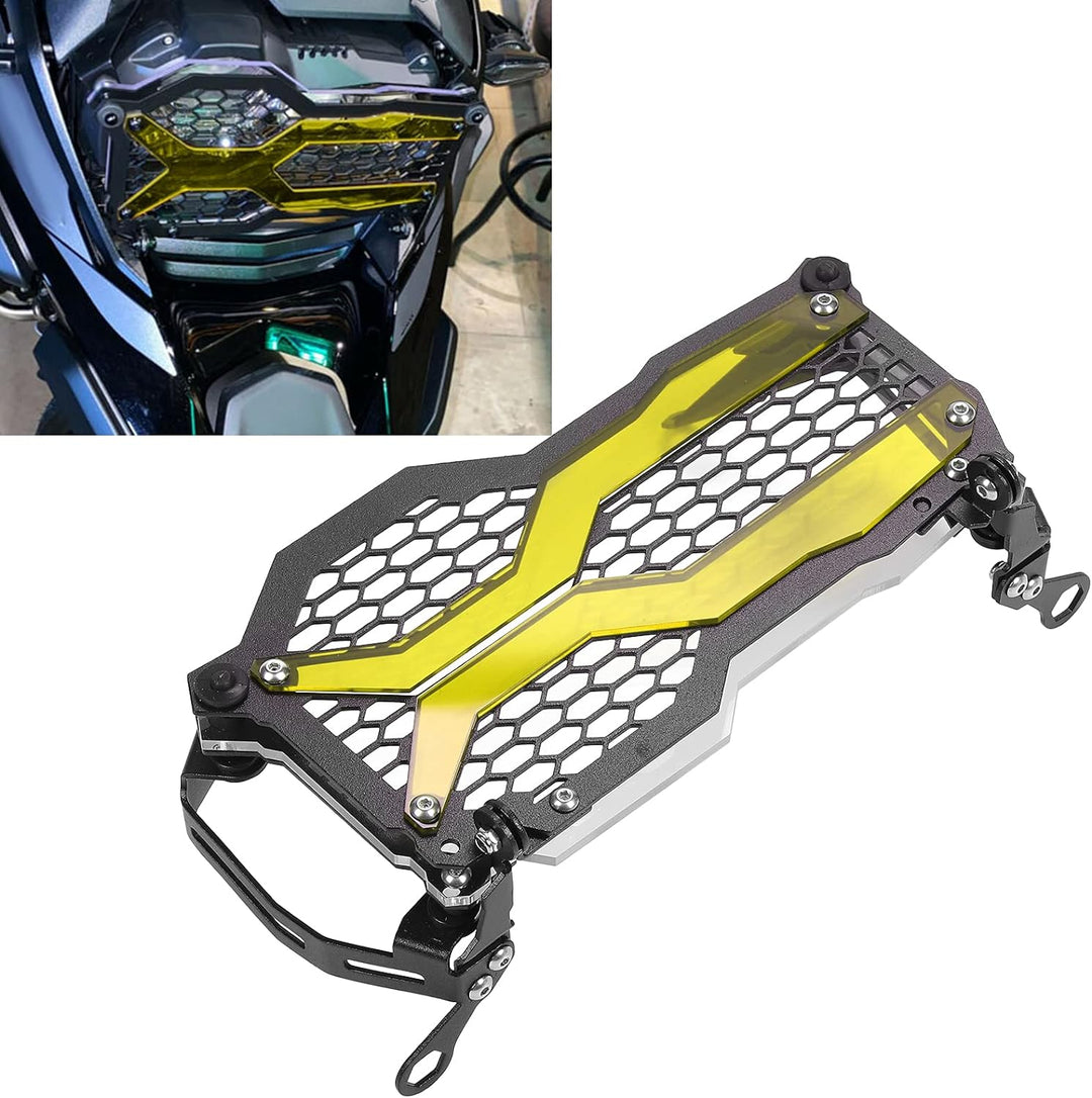 cersalt Frontlichtschutz, einfaches Design Scheinwerfergitterschutz Ersatz für R1250GS ADV 2021 für