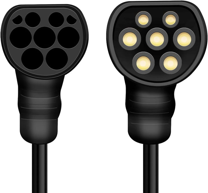 LogiLink E-Auto-Ladekabel, Typ 2, 3-phasig, 32 A, 22 kW, mit Tasche, 2,5 m, 2,5 m