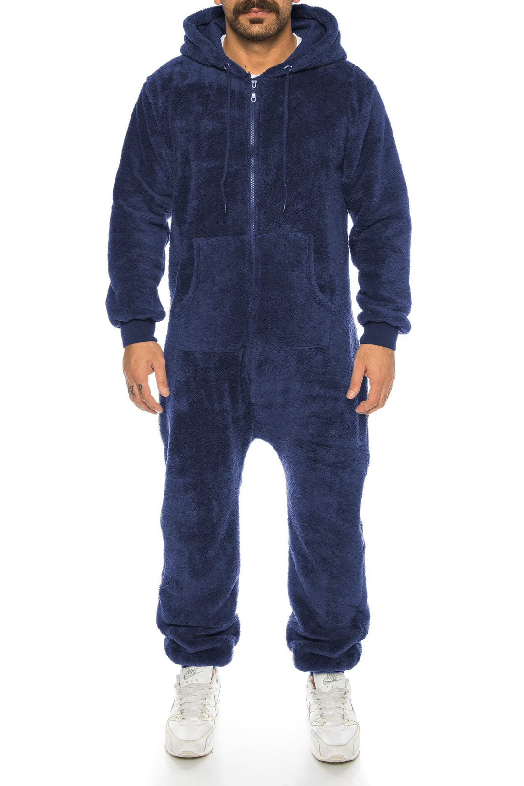 Crazy Age Teddyfleece Teddyfell Jumpsuit flauschig und kuschelig weich warm Einteiler Ganzkörperanzu