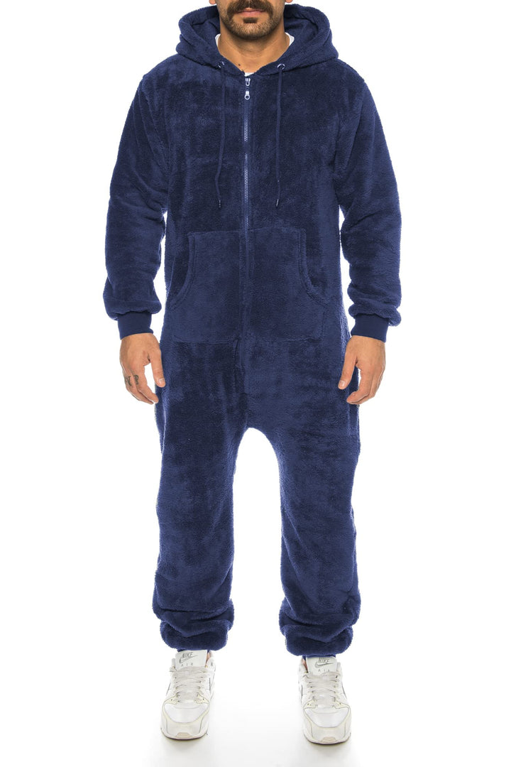 Crazy Age Teddyfleece Teddyfell Jumpsuit flauschig und kuschelig weich warm Einteiler Ganzkörperanzu