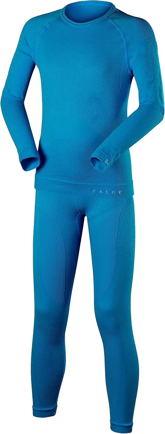 FALKE Unisex Kinder Maximum Warm Funktionsunterwäsche Set kalte bis sehr kalte Temperaturen Funktion