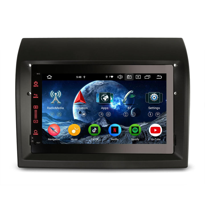 Erisin 8-Kern 4GB RAM 64GB ROM Android 11 Autoradio Bluetooth für FIAT Ducato Citroen Jumper Peugeot