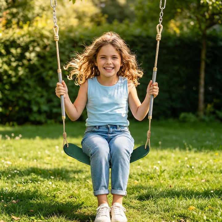 Gartenschaukel Leichtgewichtig Weicher Sitz Unterhaltsam Kippsicher | Draussen Kinderschaukel Für Au
