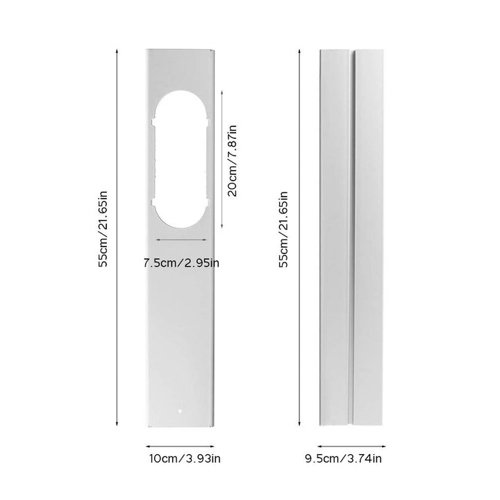 Tragbares AC-Fenster-Kit, Tragbares Klimaanlagen-Fenster-Lüftungs-Kit, Klimaanlage-Fenster-Dichtung