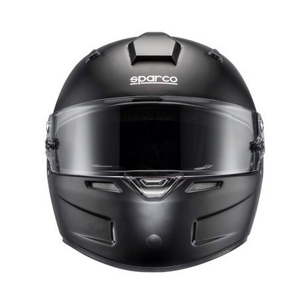 Sparco 0033556XXLNR Helm Sky Kf-5W Kevlar/Fiberglas Fia, Grösse XXL, Schwarz
