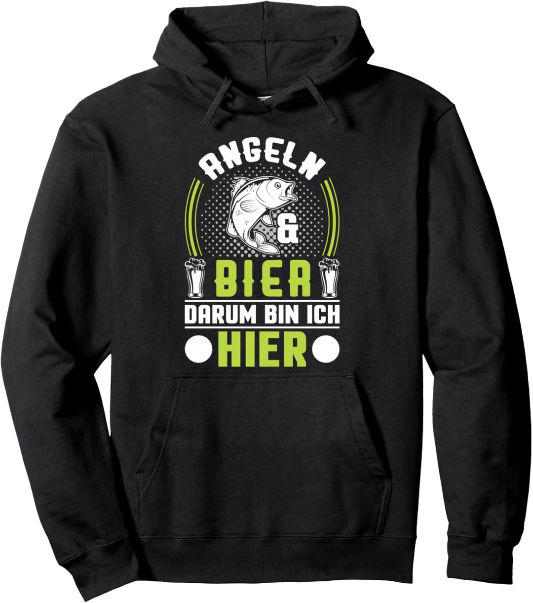 Angler Witz - Angeln Fischen Bier Fischer Spruch Pullover Hoodie