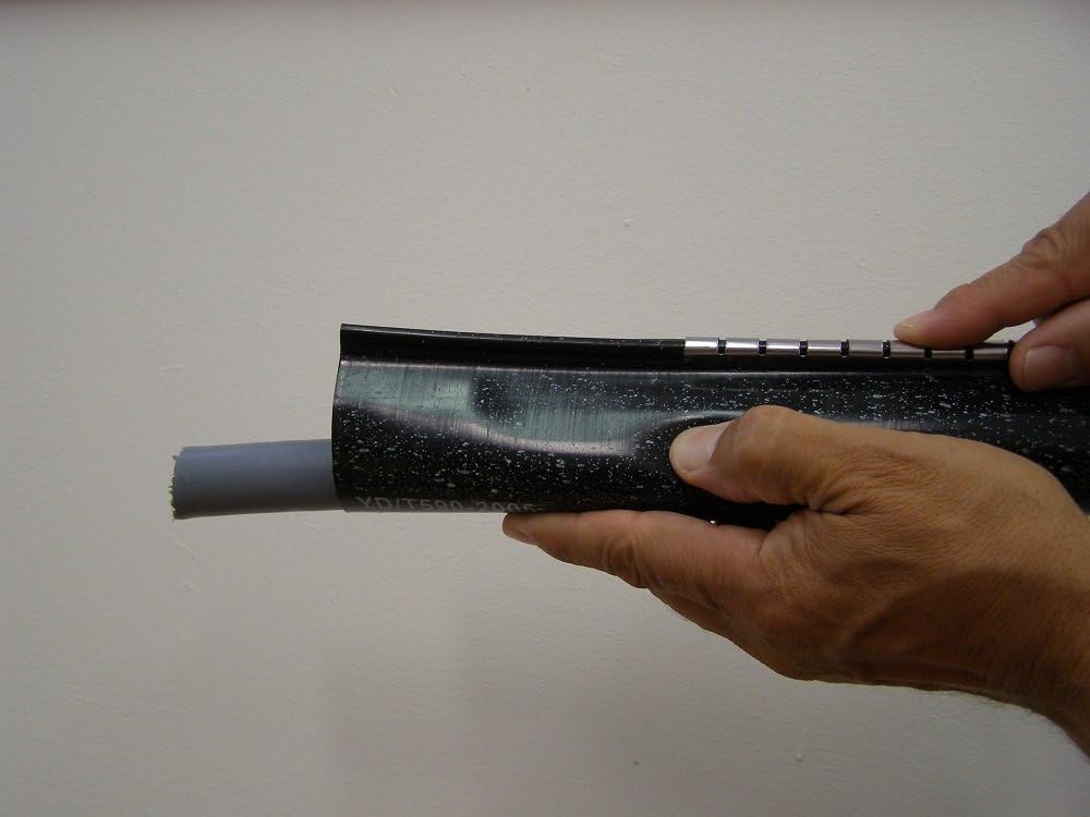 netproshop Schrumpfschlauch Reparaturmanschette Kabel Ø 7-40mm, Wasserdicht, L: 250-1000mm, Durchmes