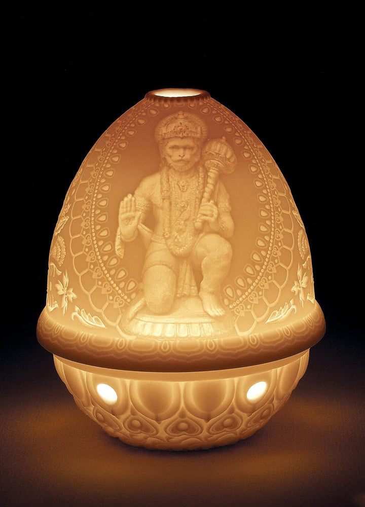 LLADRÓ Hanuman Litophanie. Litophane. Porzellan.