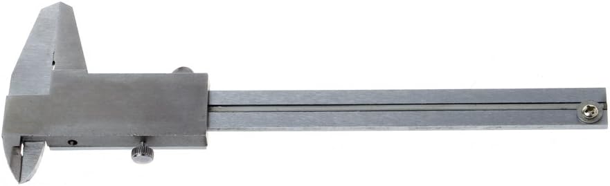 Messschieber, Mini-Messschieber, 0–100 mm Messgerät, Tasche, Edelstahl, metrisch, Maschinist