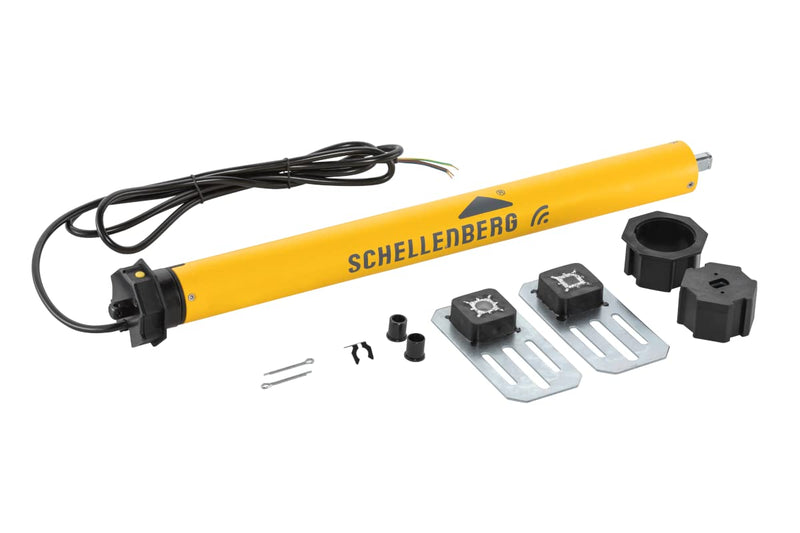 Schellenberg 20720 Rolladenmotor Maxi Plus 20 Nm, elektronische Endlageneinstellung, bis 8,5 m² Fläc