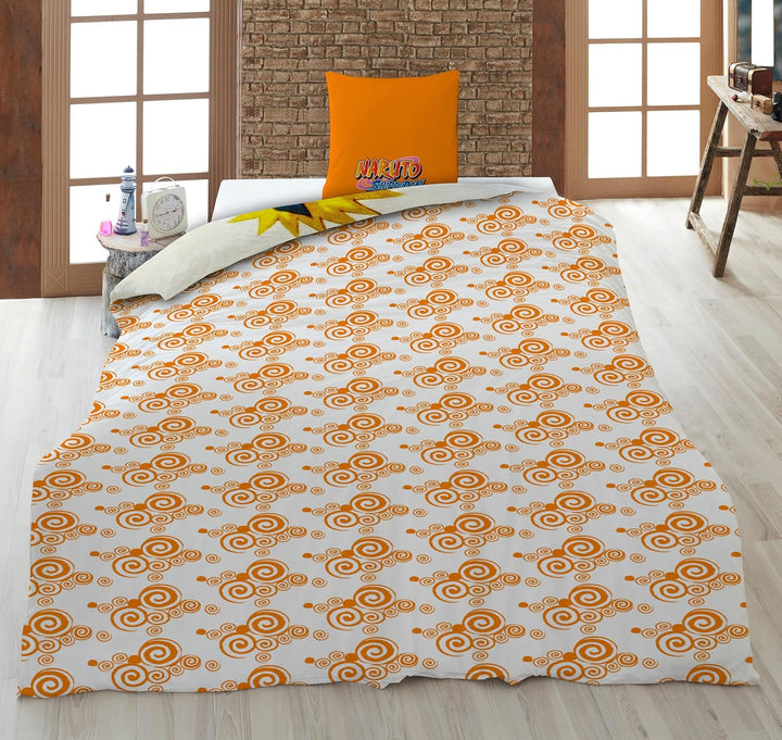 AYMAX Naruto - Parure de lit 140X200 - '100% Coton'