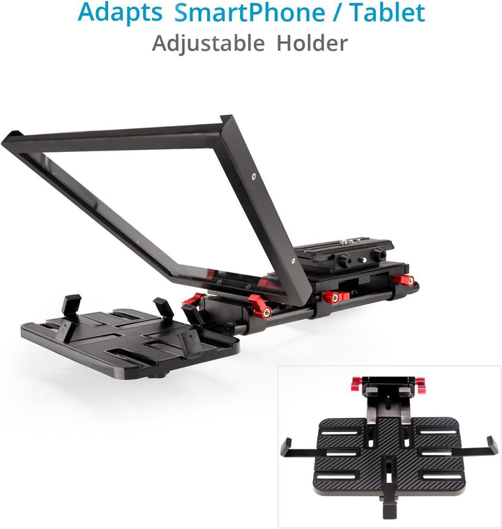 Proaim Universal Tablet Teleprompter (P-TP300) für iPad Kameras für Film und Video, Online Video und