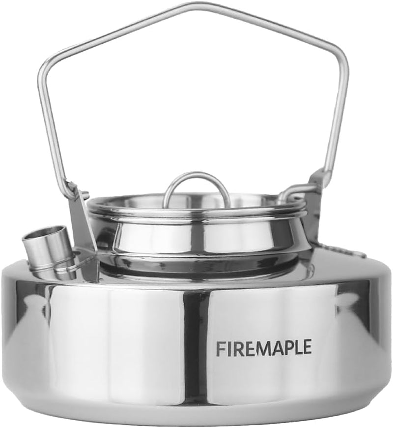 Fire-Maple Antarcti Tragbarer 0,6 Liter leichter Edelstahl-Camping-Wasserkocher, Langlebig und Tragb