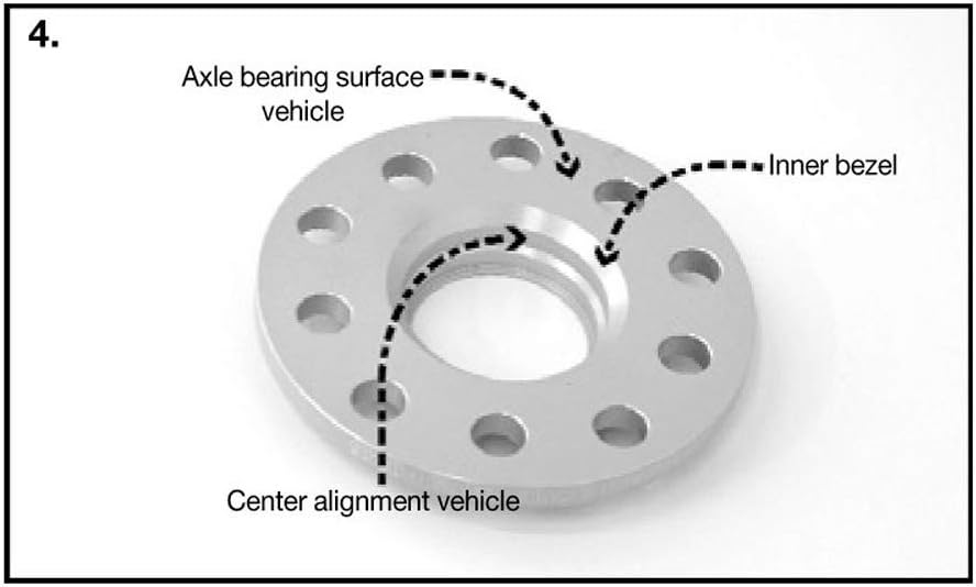 Spurverbreiterung TRAK+ Spurverbreiterungen/TRAK+ Wheel Spacers HR 2035650 Distanzscheibe Räder