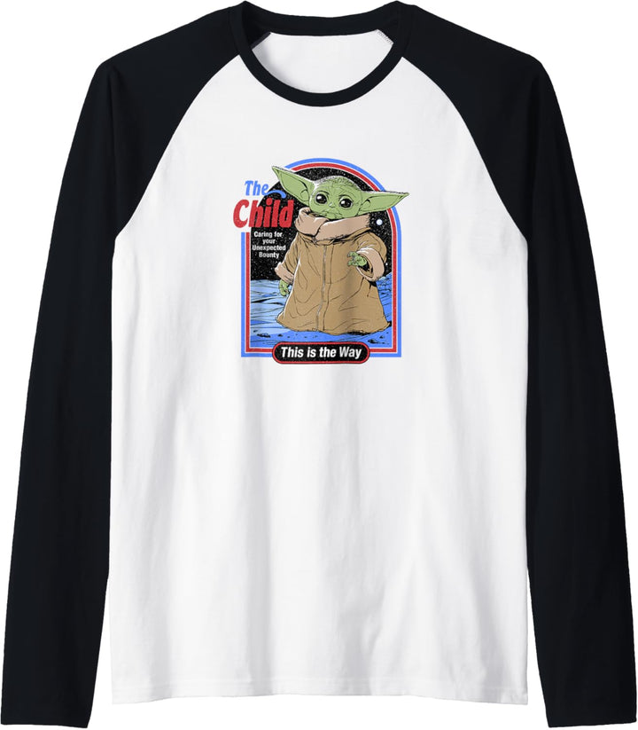 Star Wars The Mandalorian Unexpected Bounty Raglan