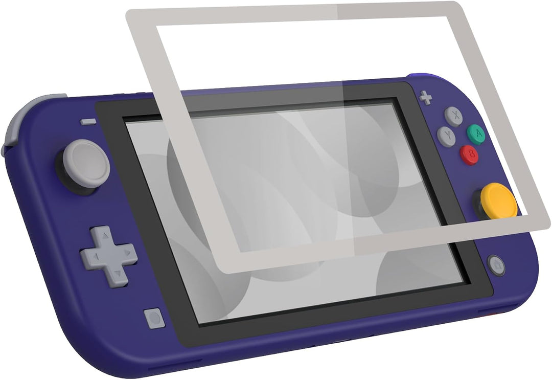 eXtremeRate Full Case Gehäuse für Switch Lite Console, DIY-Ersatz Hülle &amp; Buttons &amp; Schutzfolie Ersa