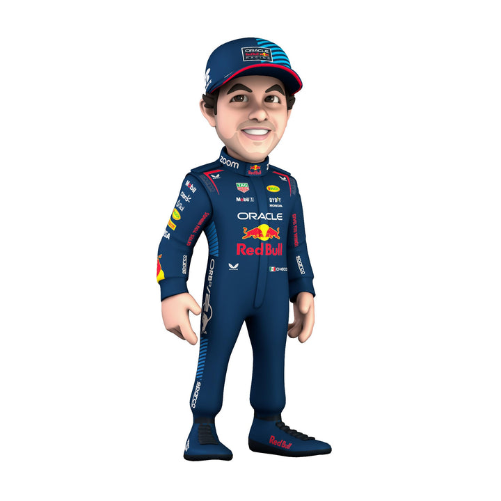 MINIX Tschechische Figur Perez Red Bull, Sammlerstück, 12 cm, Geschenkidee für Kinder und Erwachsene