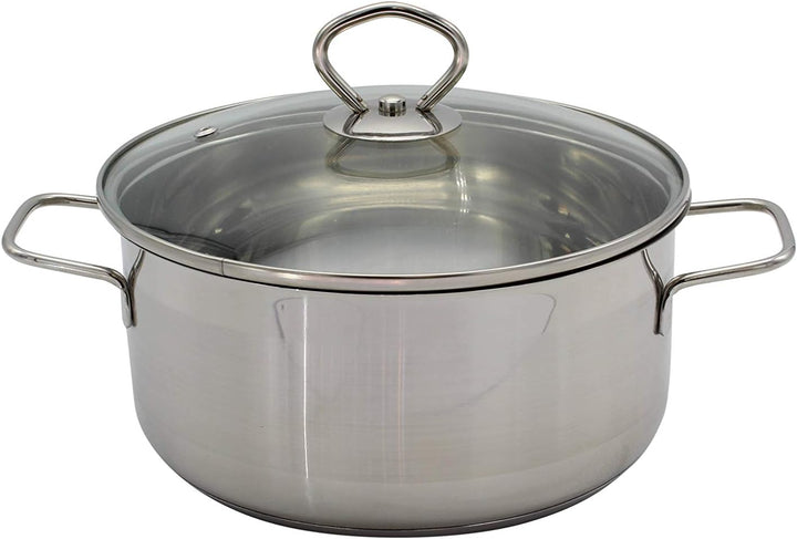 KRÜGER LUENING-0032 Topfset, Edelstahl, Gross