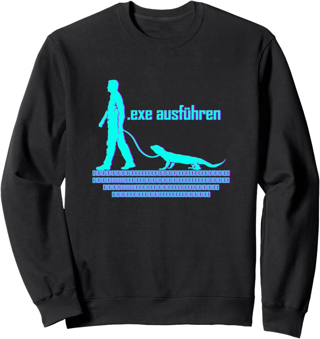Software Entwickler Geschenk Programmierer Exe Ausführen Sweatshirt