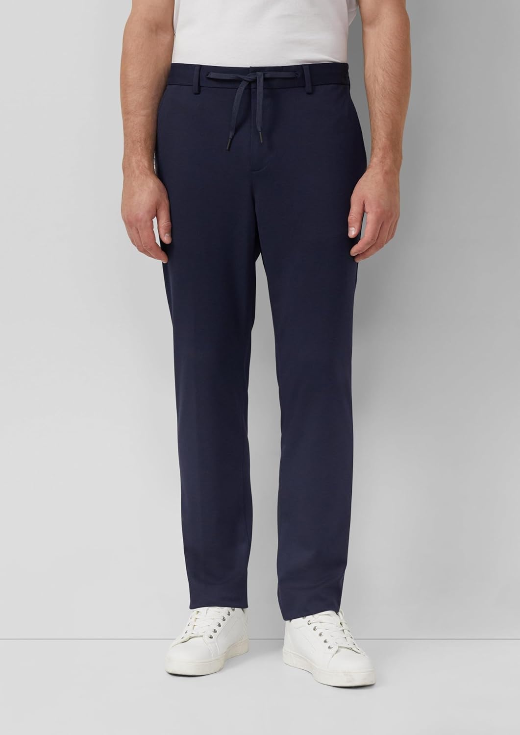 s.Oliver BLACK LABEL s.O Jogg: Anzughose aus Stretch-Jersey 25W Navy, 25W Navy