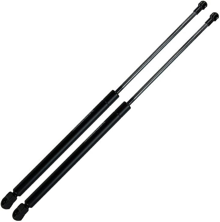 BESTPRICE 2x Gasfeder Heckklappe für AUDI A3 (8L1), Schwarz, Metall, Heck, 500 mm, 460N, Gasfeder