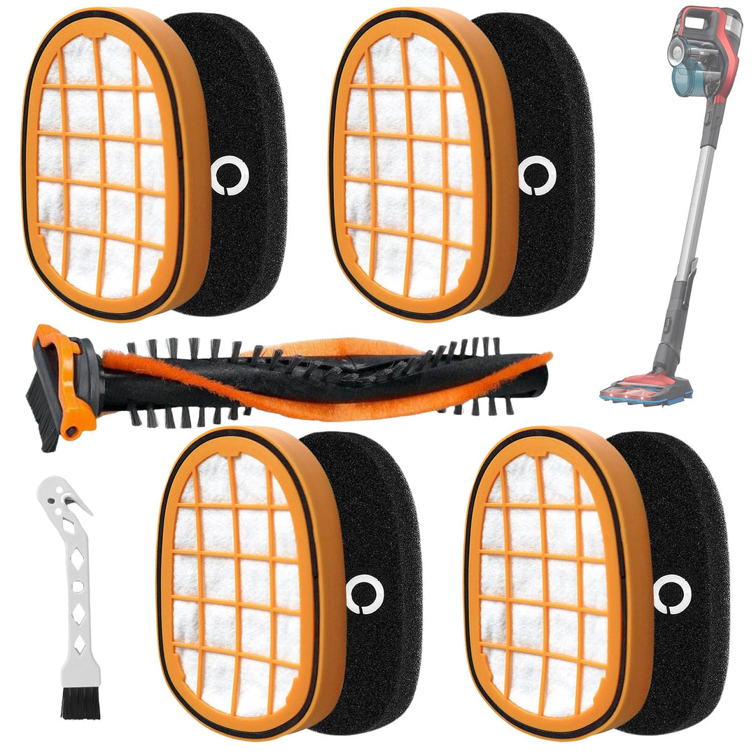 Philips Staubsauger Filter Set - Speedpro Max Bürste, HEPA + ABS Filter - Kompatibel Mit FC6812/6814