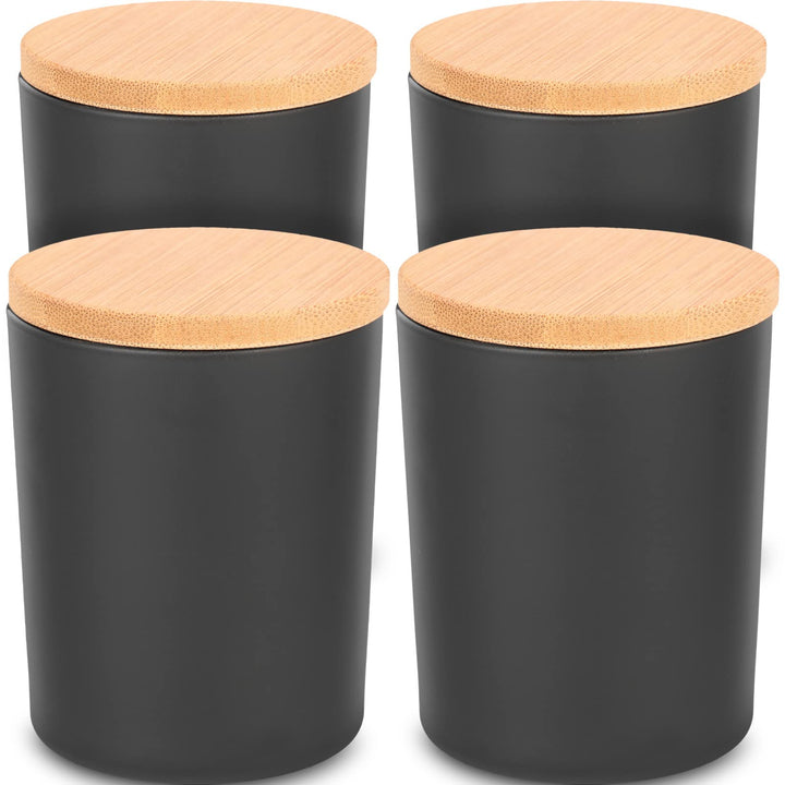 MAGICLULU 4 Sätze Kerzenbecher Kerzenhalter Glas Kerzen-kit Glas Zur Kerzenherstellung Kerzenbehälte