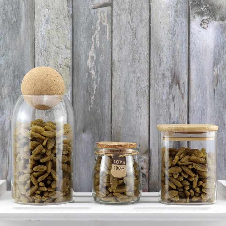 ginojex Künstliche grüne Rosinen 500g (710Pcs) gefälschte getrocknete Früchte für Hauptküche Tisch M