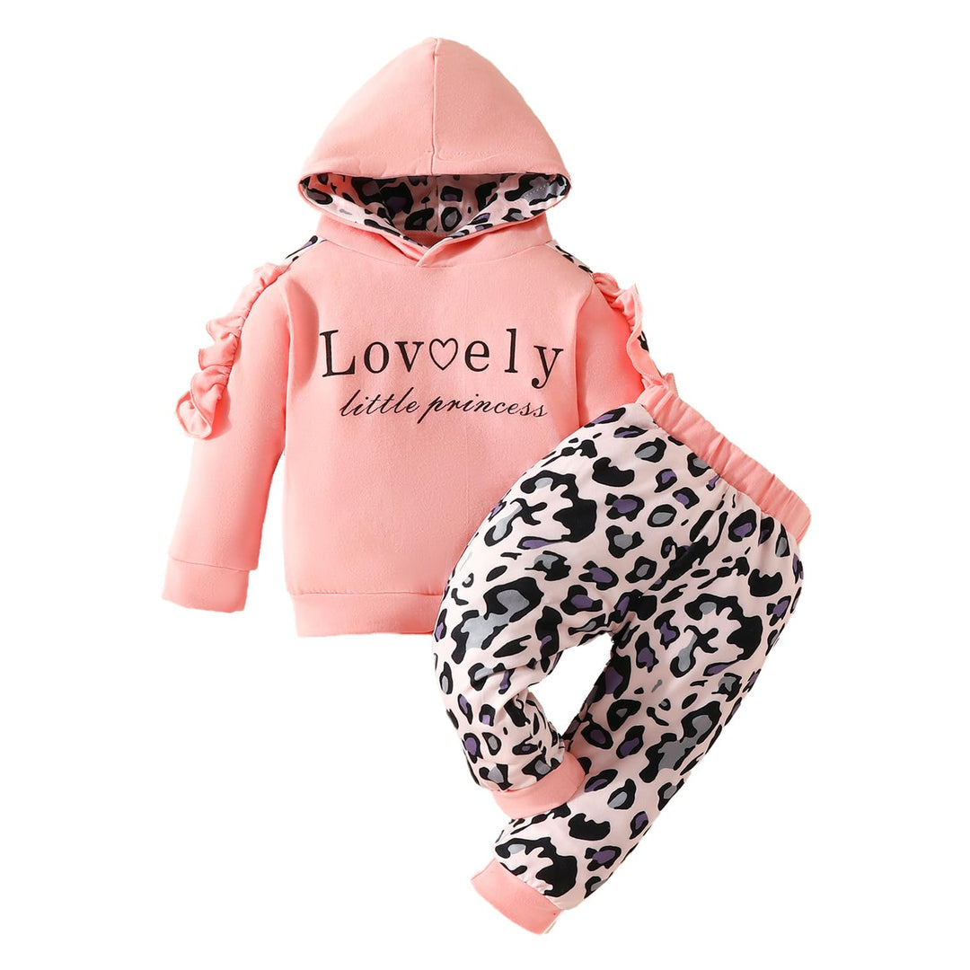 Baby Mädchen Kleidung Langarm Sweatshirt Känguru Tasche Floral Hoodie Tops &amp; Hosen Herbst Winter Out