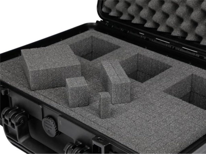 Perel Outdoor Koffer (B x H x T) 594 x 270 x 473mm Schwarz HC540SH245, mittel, Schwarz