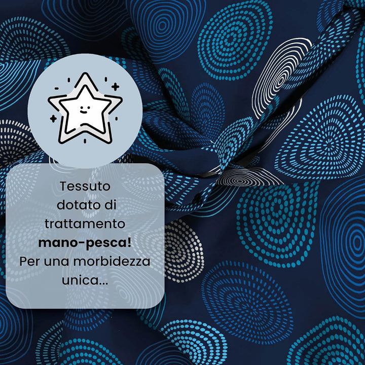 Fantasy Italian Bed Linen Bettwäsche, Ipnotic, Einzelne, Mikrofaser, Hypnotisch Ipnotic Einzelne, Ip