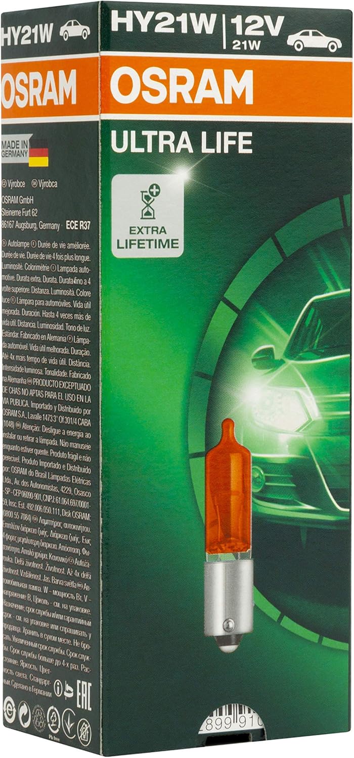 Osram 64137ULT Ultra Life HY21W 12V Faltschachtel