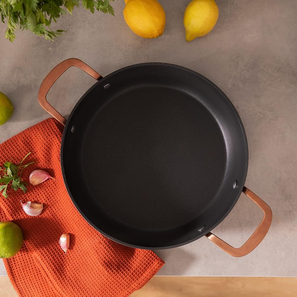 Cecotec Kochtopf Polka 24 und 28 cm. Aluminium, Antihaftbeschichtung, geeignet für alle Herdarten un