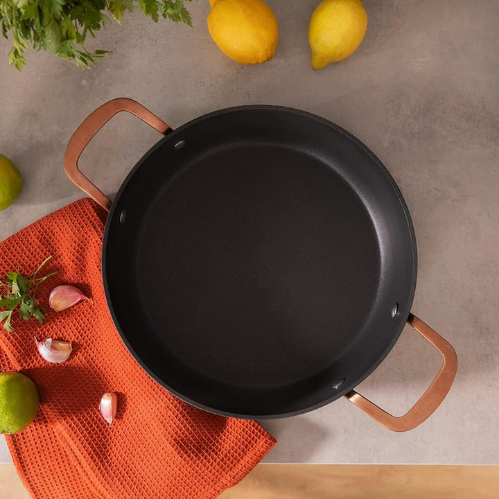 Cecotec Kochtopf Polka 24 und 28 cm. Aluminium, Antihaftbeschichtung, geeignet für alle Herdarten un