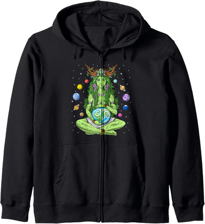 Gaia Griechische Göttin Heidnische Mutter Erde Hippie Natur Hexe Kapuzenjacke