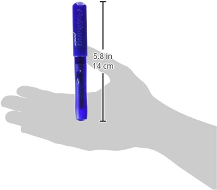 Pelikano Junior 940916 - Schulfüller Feder L Farbe blau blau für Linkshänder, blau für Linksh&#