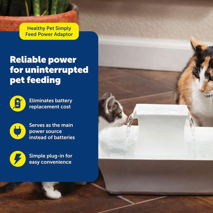 PetSafe Healthy Pet Simply Feed Netzadapter, für gesundes Haustier, einfach füttern, für Hunde und K