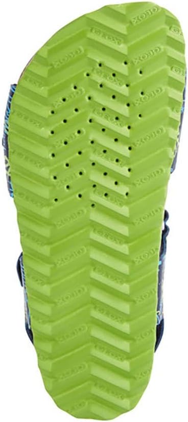 Geox Jungen J Ghita Boy Sandal 24 EU Navy Lime, 24 EU Navy Lime