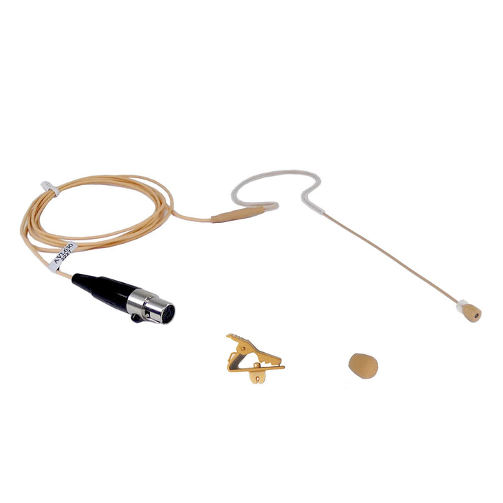 AV-JEFES Avl-630-sh4 Ohrbügel-Headset-Mikrofon für drahtloses Shure-Mikrofonsystem 1 Hellbraun, Beig
