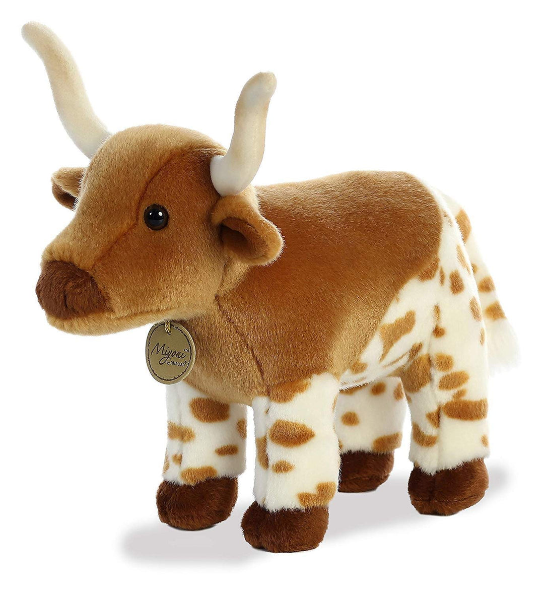 Aurora Longhorn Plush, Brown