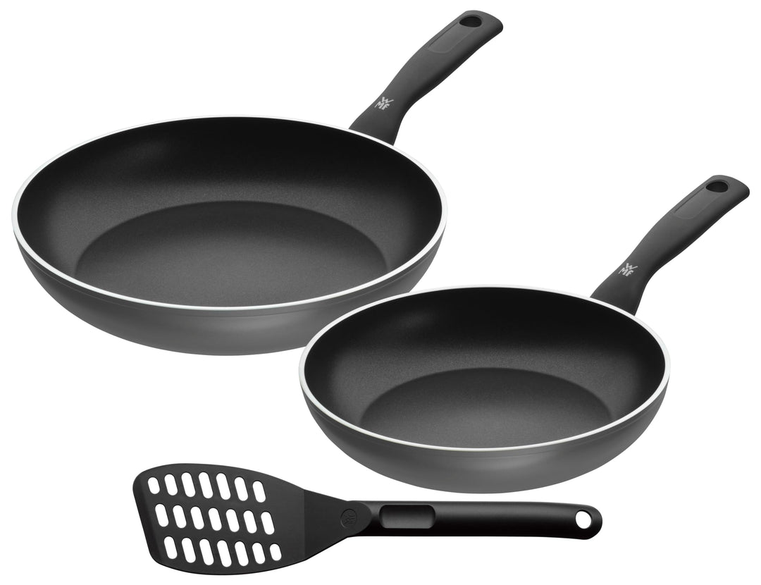 WMF Permadur Inspire Pfannenset Induktion 2-teilig, Bratpfanne 24 + 28cm, Aluminium beschichtet, Ant