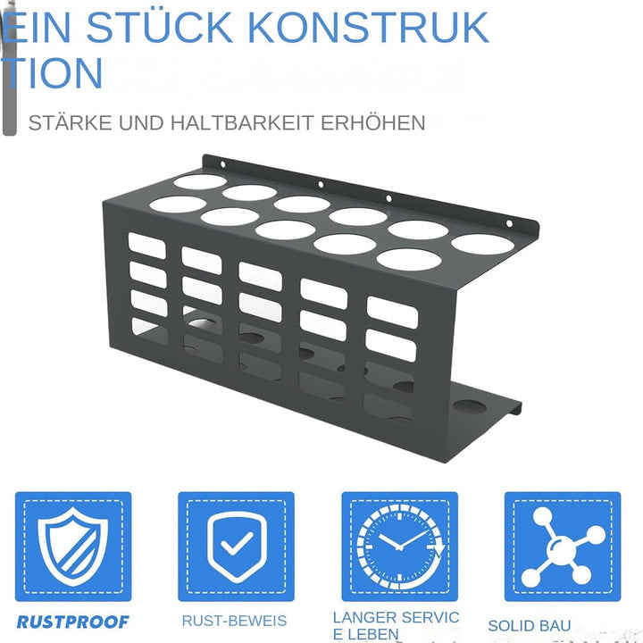Lagerregal für Dichtungsrohre, Dichtungsrohrhalter, Veranstalter für Workshop, Arbeitsplatz-Röhrenre